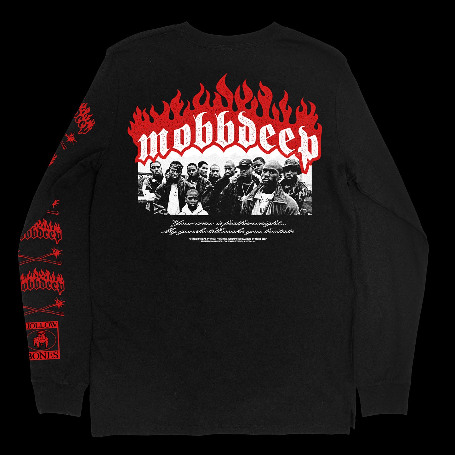 Mobb Deep L/S T-Shirt Black