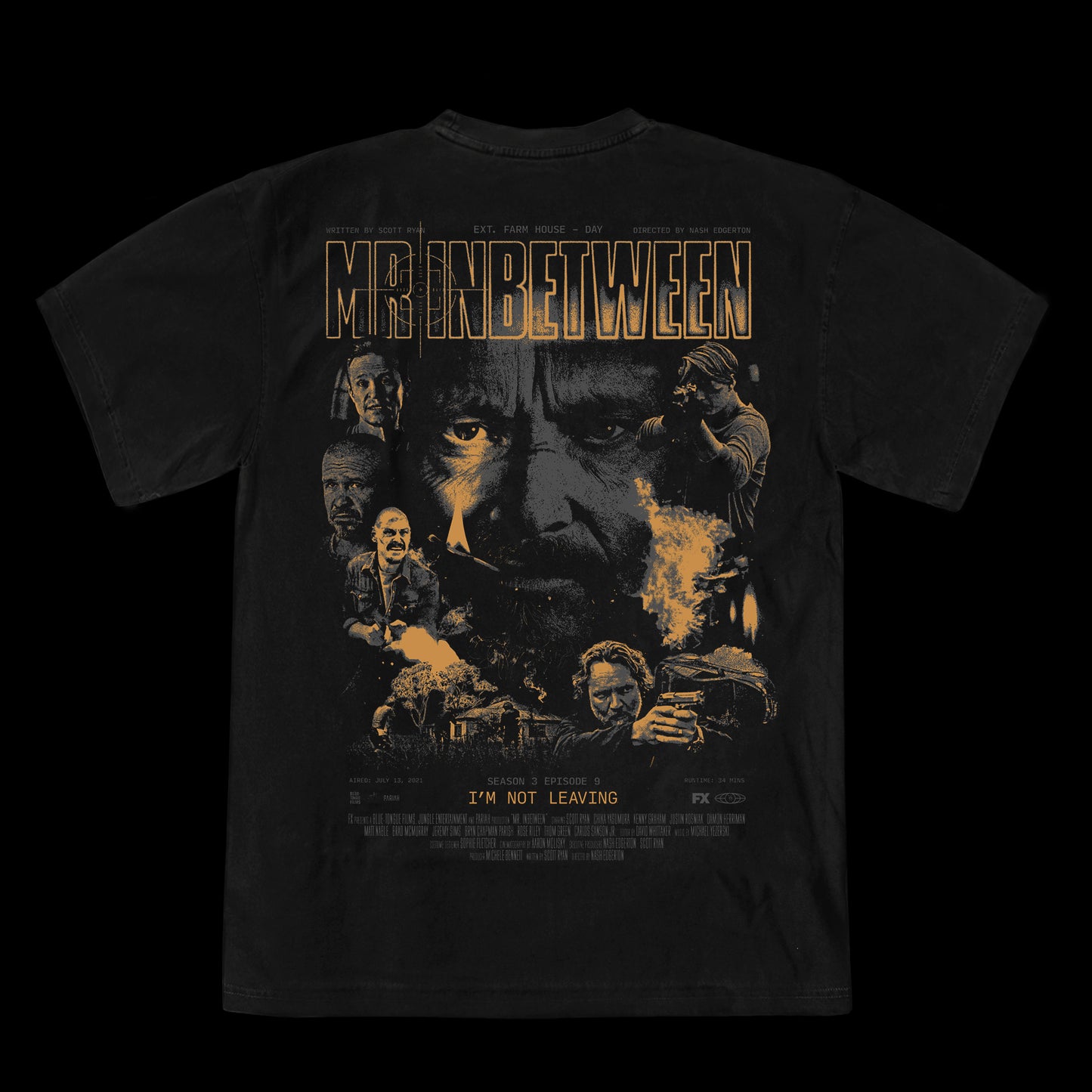 Mr. Inbetween S/S T-Shirt Black