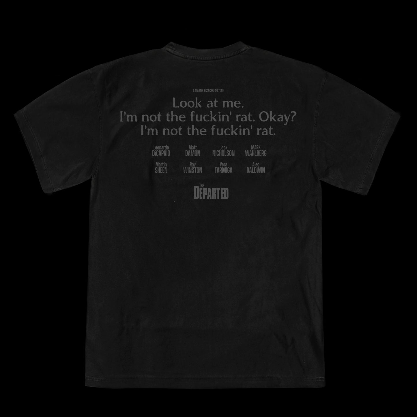 Shipping Up To Boston S/S Heavyweight T-Shirt Black