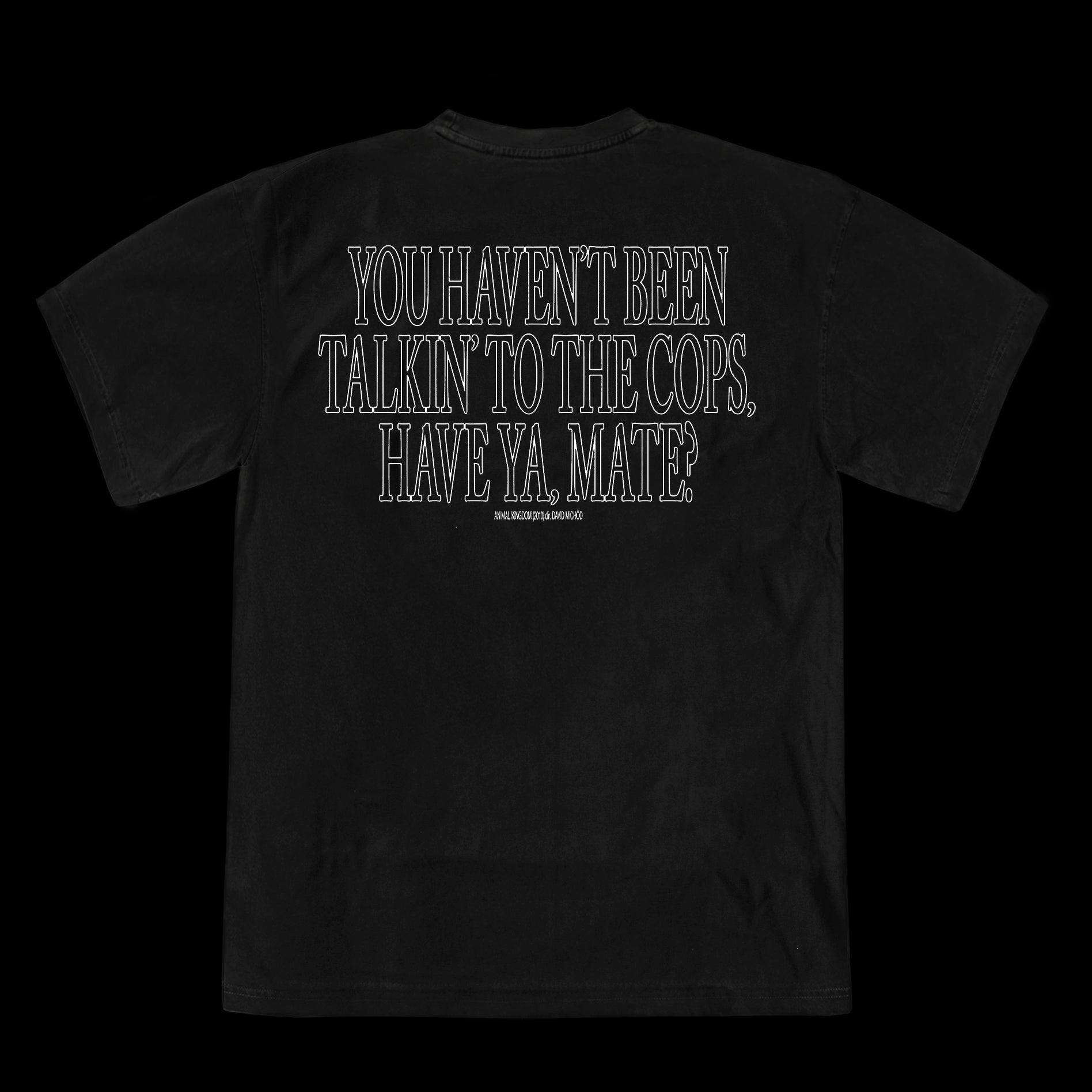 Pope S/S Heavyweight T-Shirt Black
