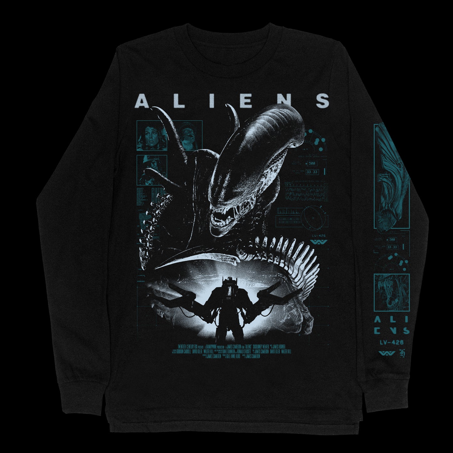 Forklift Certified L/S T-Shirt Black