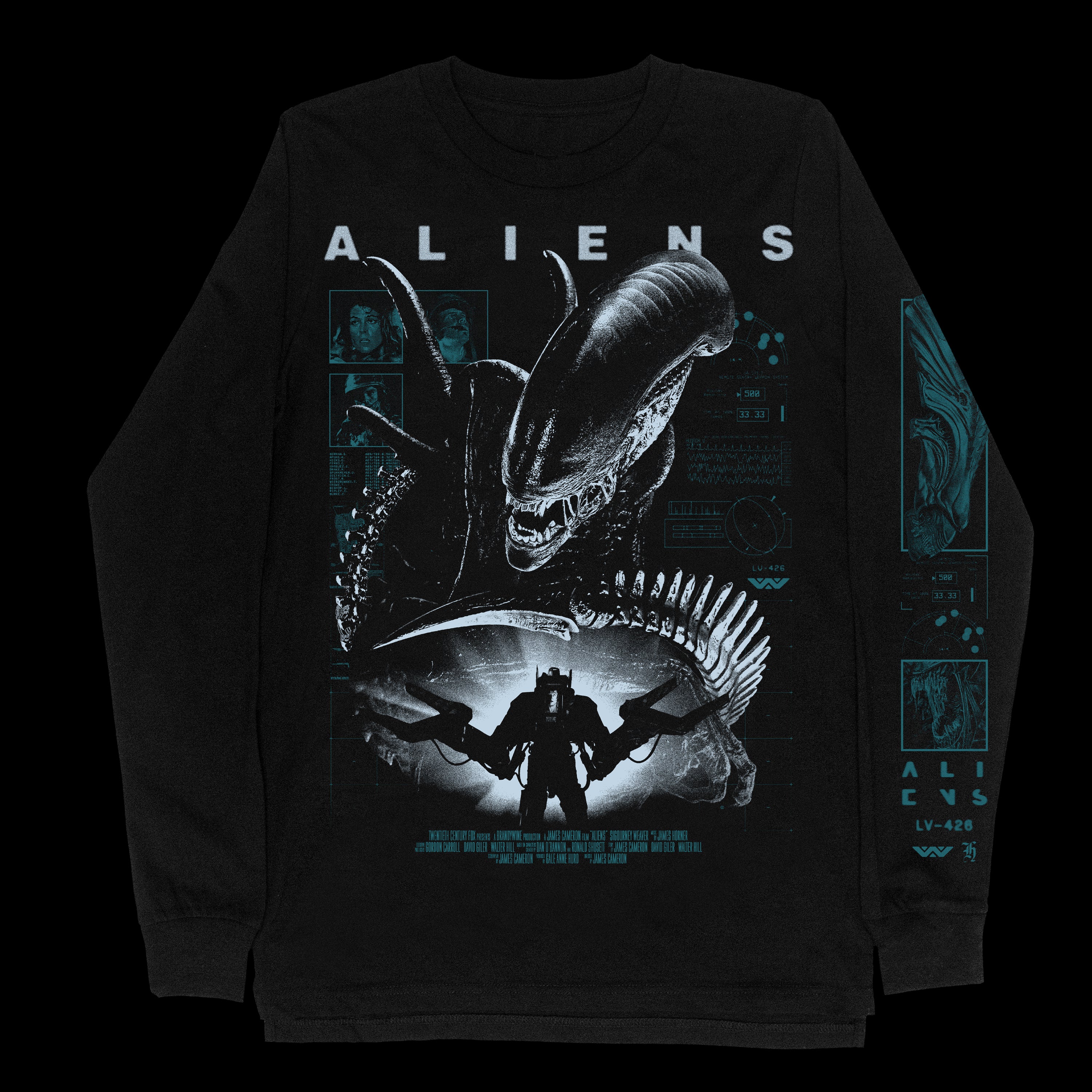 Forklift Certified L/S T-Shirt Black