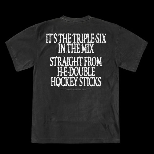 BIG L S/S T-Shirt Faded Black