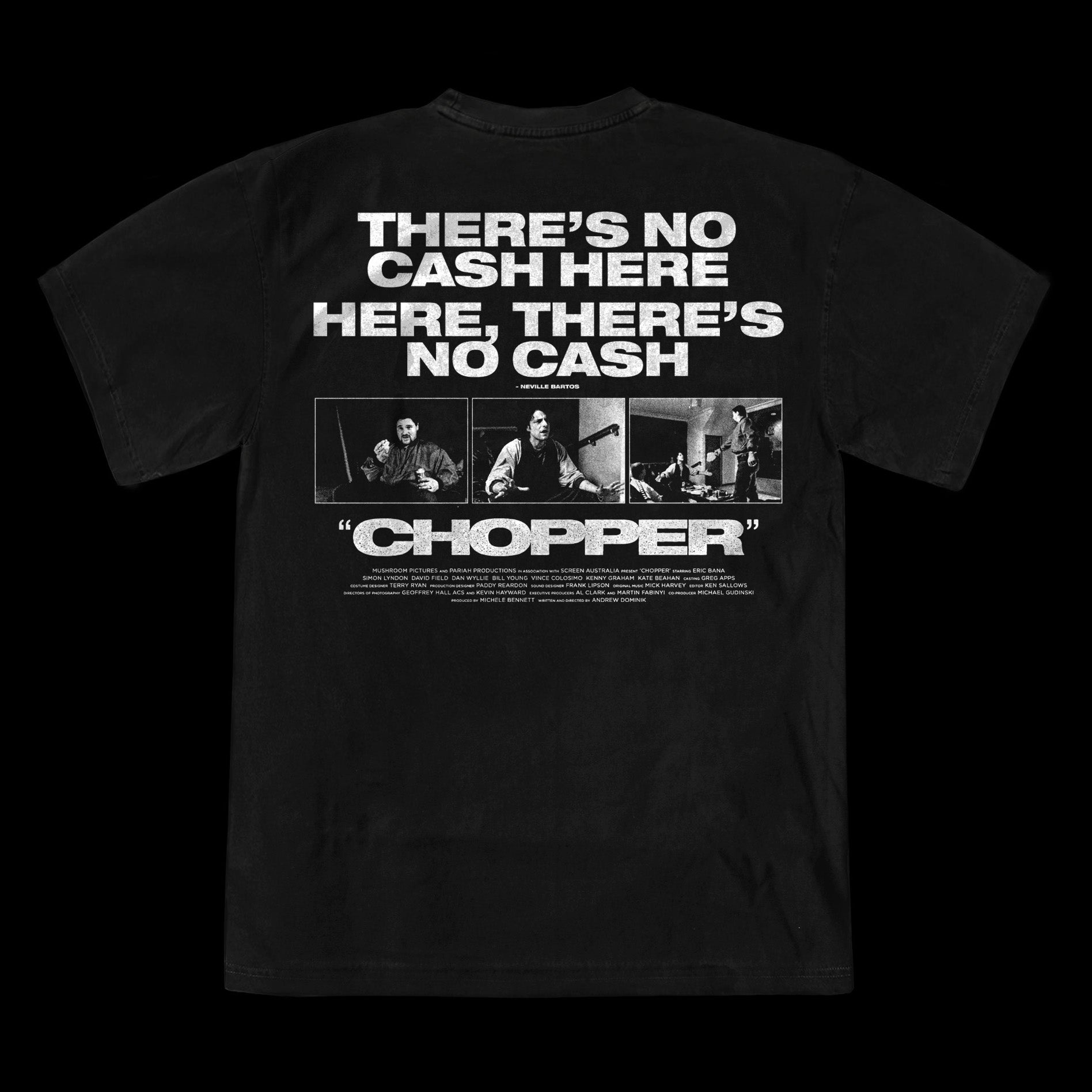 No Cash S/S Heavyweight T-Shirt Black