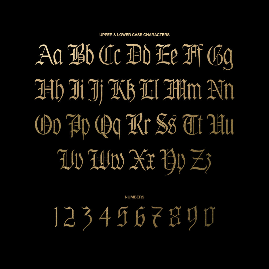 Golden Blackletter - Display Font