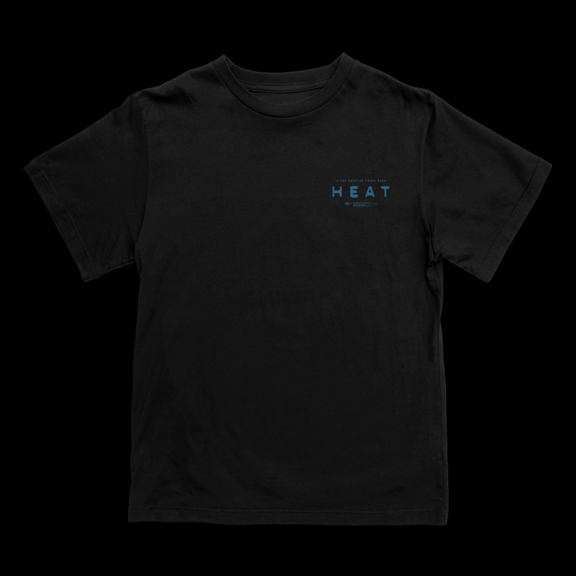 Pacino in Heat S/S Heavyweight T-Shirt Black