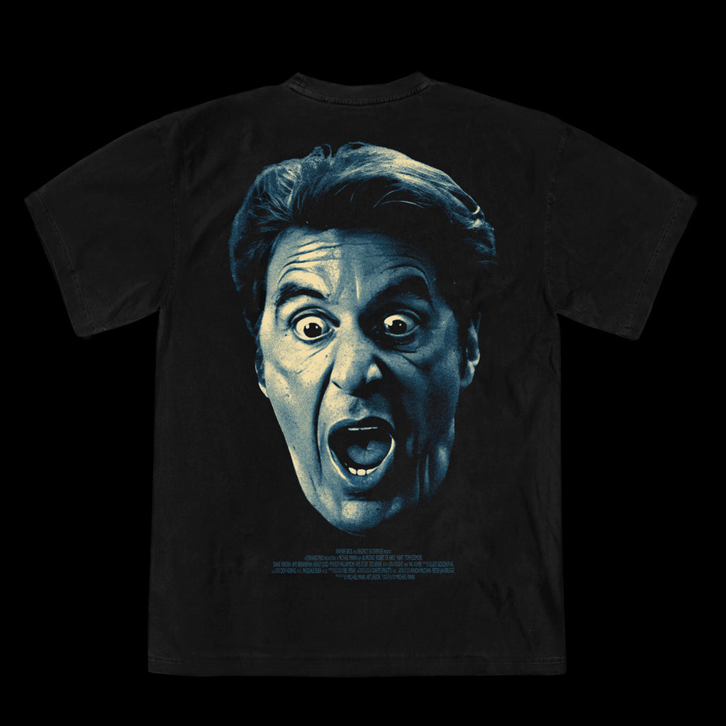 Pacino in Heat S/S Heavyweight T-Shirt Black