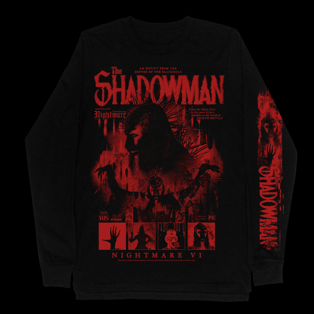 The Shadowman L/S T-Shirt Black