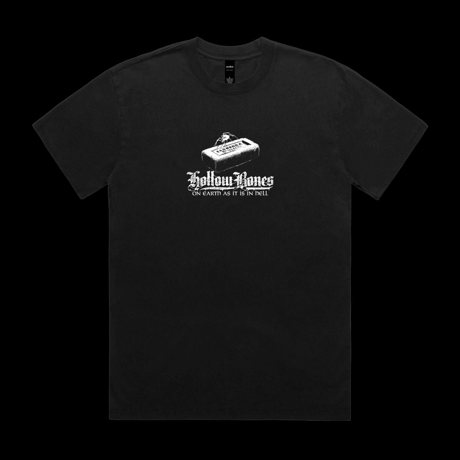 Shattered S/S Heavyweight T-Shirt Faded Black