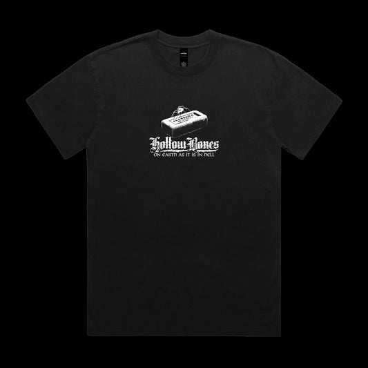 Shattered S/S Heavyweight T-Shirt Faded Black
